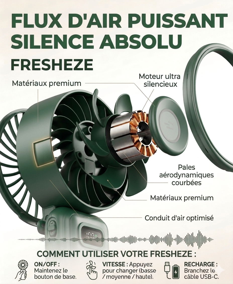 Fresheze DeepGreen©– Le Vent Nomade Anti‑Chaleur