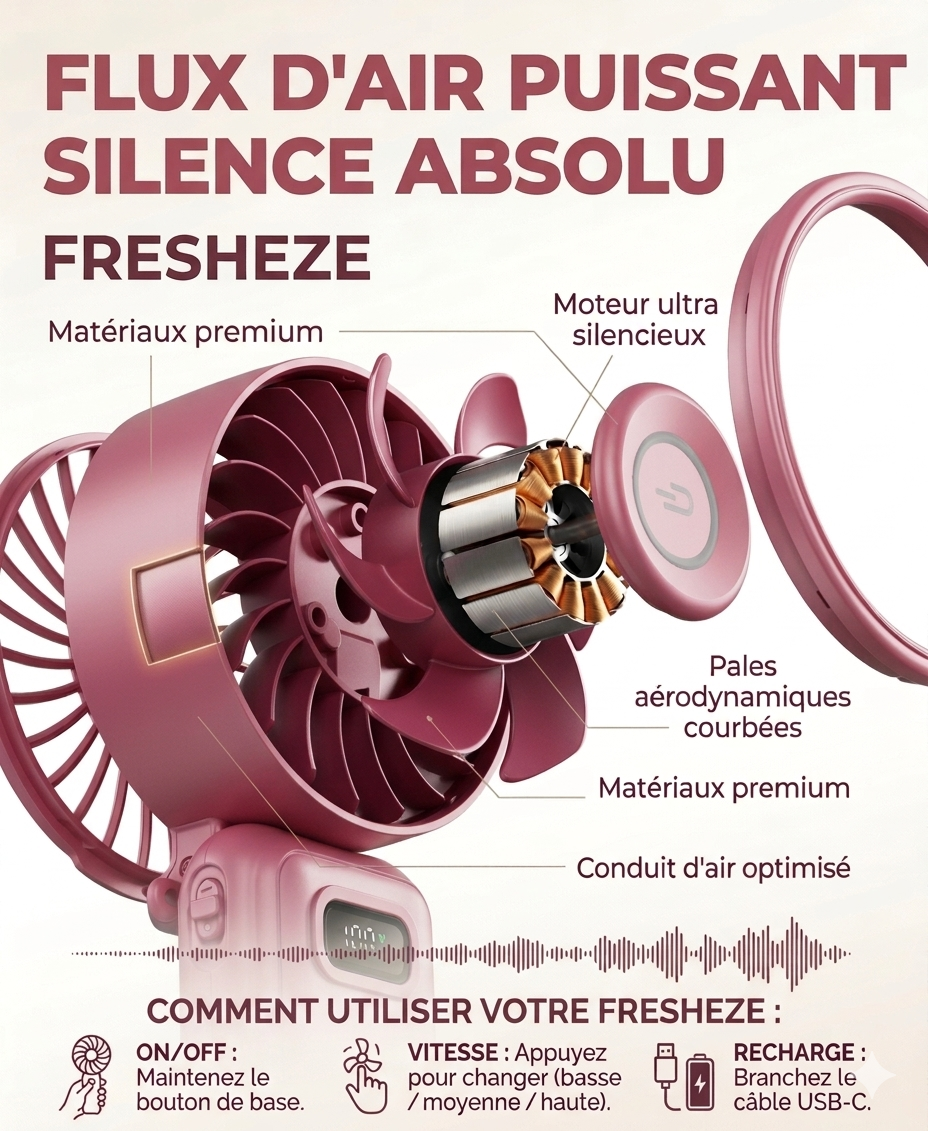 Fresheze SoftPink© – La Fraîcheur Douce Qui Vous Suit Partout